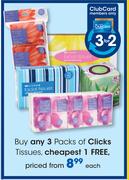 Clicks Tissue-Each