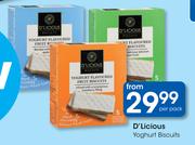 D'Licious Yoghurt Biscuits-Per Pack