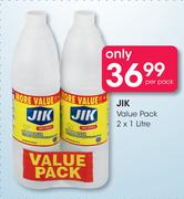 Jik Value Pack-2X1Ltr