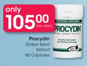 Procydin Grape Seed Extract Capsules 60's-Per Pack