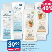 Oh So Heavenly Hair Scentsations Shampoo Or Conditioner-700ml/680ml Each