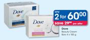 Dove Beauty Cream Bars-2x4x100g Per Offer