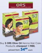 ORS Olive Oil Henna Hair Care Products-Each