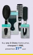 Clicks Hairbrushes-Each