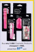 Ubu Cosmetic Products-Each