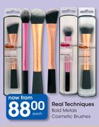 Real Techniques Bold Metals Cosmetics Brushes-Each