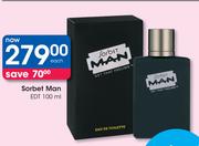 Sorbet Man EDT-100ml Each