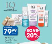 IQ Ultrarich Facial Skin Care Products-Each