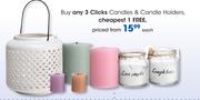 Clicks Candles & Candle Holders-Each
