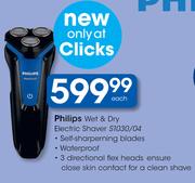 Philips Wet & Dry Electric Shaver S1030/04-Each