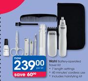 Wahl Battery-Operated Travel Kit-Per Kit