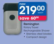 Remington Rotary Travel Rechargeable Shaver-Each