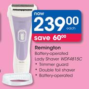 Remington Battery-Operated Lady Shaver WDF4815C-Each