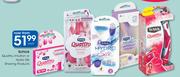 Schick Quattro, Intuition Or Hydro Silk Shaving Products-Each