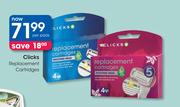 Clicks Replacement Cartridges-Per Pack