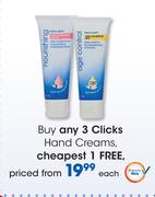 Clicks Hand Creams-Each