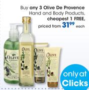 Olive De Provence Hand And Body Products-Each