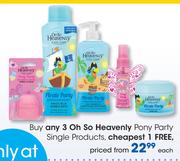 Oh So Heavenly Pony Party Single Products-Each