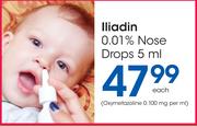 Lliadin 0.01% Nose Drops-5ml Each