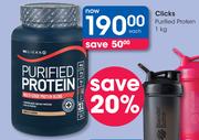Clicks Purified Protein-1kg Each