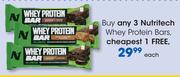 Nutritech Whey Protein Bars-Each