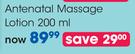 Antenatal Massage Lotion-200ml Each
