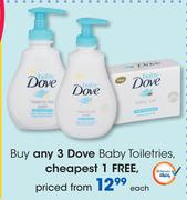 Dove Baby Toiletries -Each