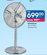 Kambrook 40cm Steel Pedestal Fan-Each