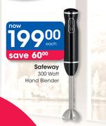 Safeway 300 Watt Hand Blender-Each