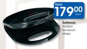 Safeway Toasted Sandwich Maker-Each