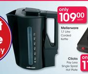 Mellerware 1.7Ltr Corded Kettle-Each