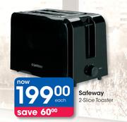 Safeway 2 Slice Toaster-Each