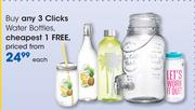 Clicks Water Bottles-Each