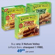 Nature Valley Bars-6 Pack Per Pack