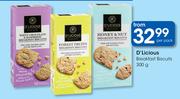 D'Licious Breakfast Biscuits-300g Per Pack
