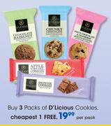 D'Licious Cookies-Per Pack