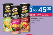 Pringles Tortilla Corn Chips-3x110g Per Offer