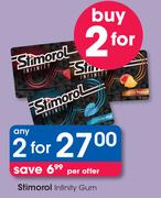 Stimorol Infinity Gum-For 2 Per Offer