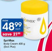 Epi-Max Body Cream (Excl Plus)-400g