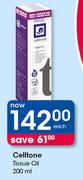 Celltone Tissue Oil-200ml