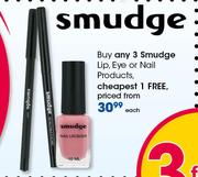 Smudge Lip, Eye Or Nail Products Products-Each