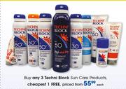 Techni Block Sun Care Products-Each