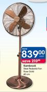 Kambrook 40cm Steel Pedestal Fan Rose Gold