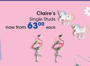 Clair's Single Studs-Each