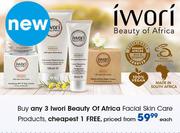 Iwori Beauty Of Africa Facial Skin Care Products-Each
