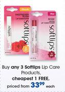 Softlips Lip Care Products-Each