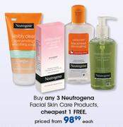 Neutrogena Facial Skin Care Products-Each