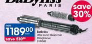 BaByliss Ultra Sonic Steam Hair Straightener