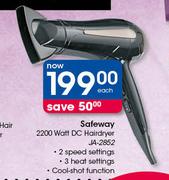 Safeway 2200 Watt DC Hairdryer