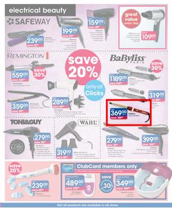 Clicks : Holiday Savings (22 Nov - 6 Dec 2018), page 23
